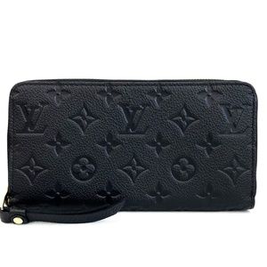 Louis Vuitton 2020 Empreinte Zippy Noir Wallet